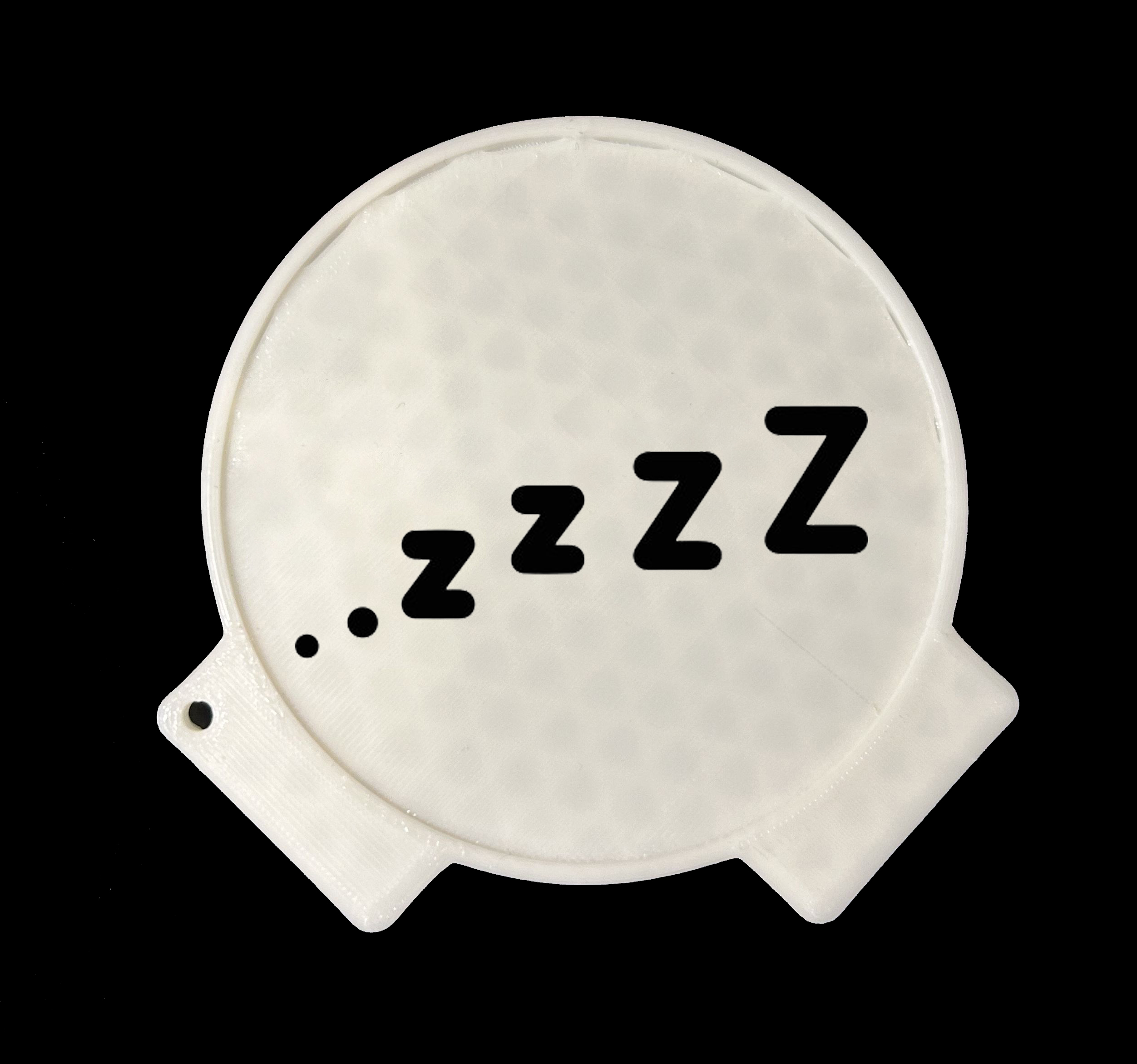 Sleeping Zzzz... Coffee Stencil
