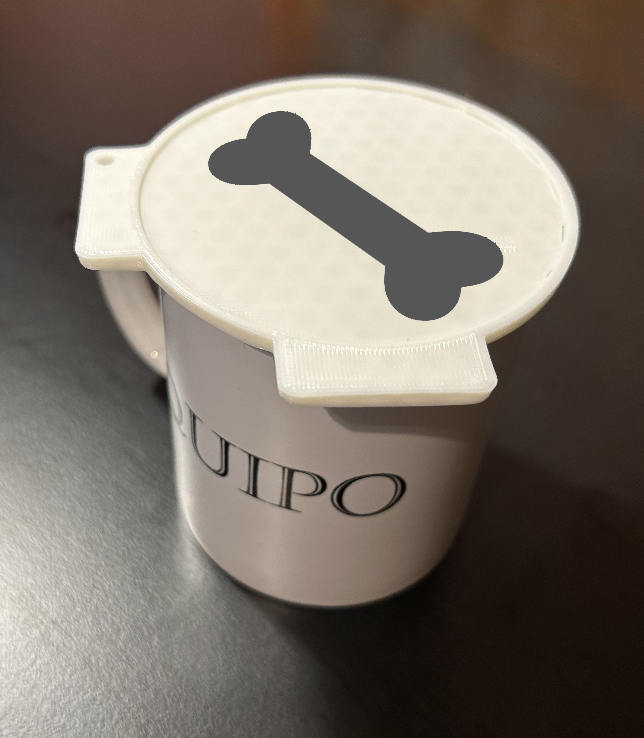Bone Dog Coffee Stencil