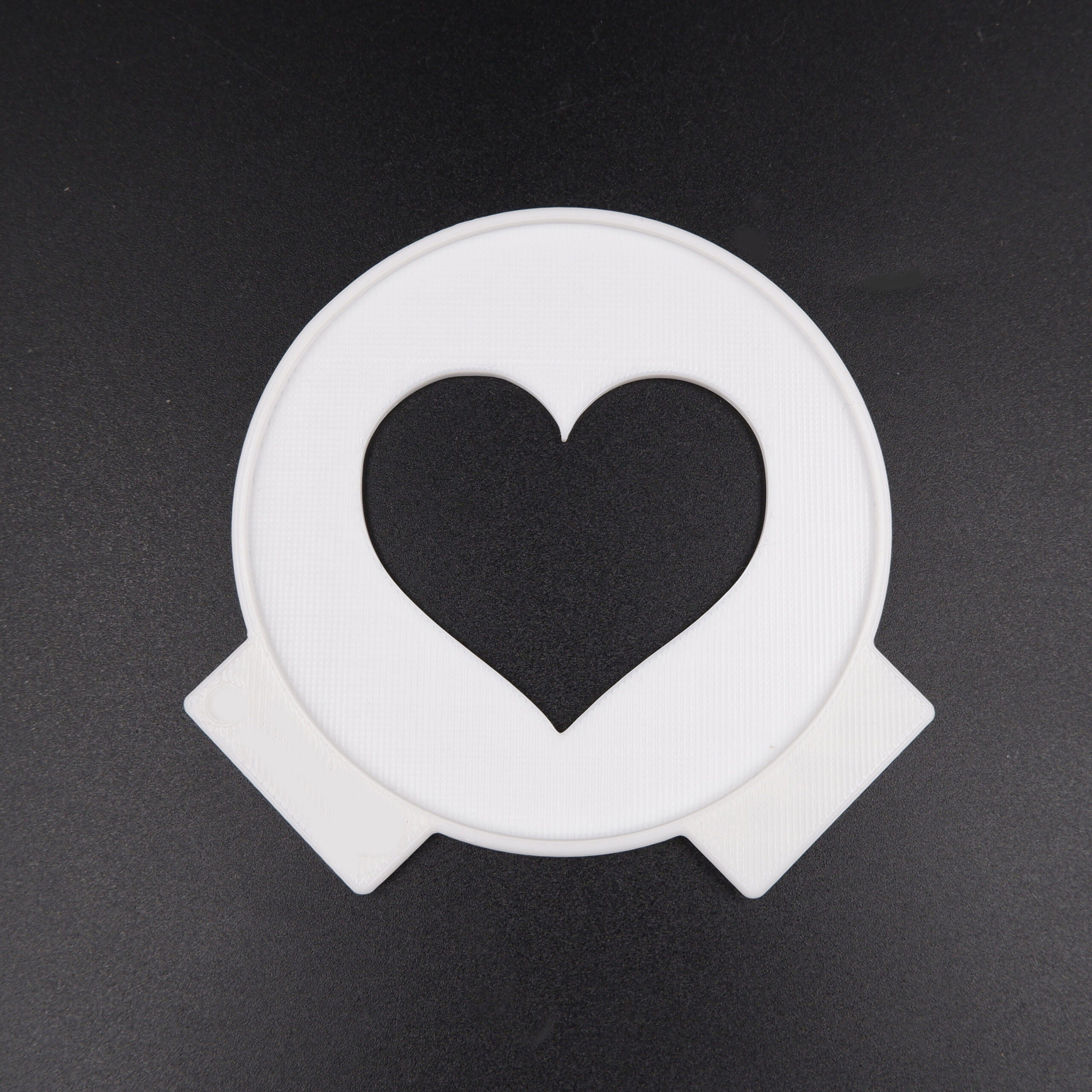 Heart Love Coffee Stencil